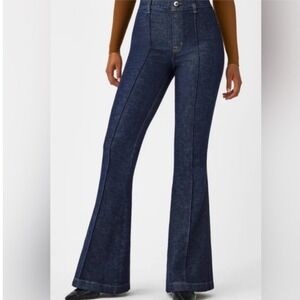 SPANX Dark Blue Flare Jeans